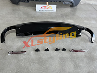 Pièces automobiles R Kit carrosserie Apprêt Pare-chocs avant et arrière pour VW Scirocco 2009-2014 avec diffuseur arrière