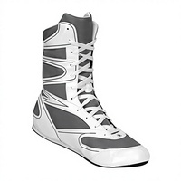 Sepatu Tinju Unisex DM Pro Berkualitas Tinggi, Bernapas, Tali Sepatu, Triple Mesh Kulit Sintetis, Sol Anti Selip, Ringan