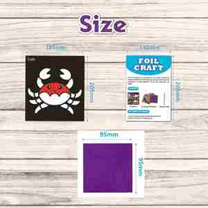 Juguetes de Cumpleaños y Navidad para Niños Pequeños, Juguetes Creativos de Bricolaje, Regalos de Animales, Manualidades con Papel de Aluminio para Niños de 4 a 8 Años - Product Image 6
