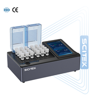 Instrumento de digestión de doble zona de temperatura SCITEK para sobremesa, 24 tubos, 6 programas de digestión preestablecidos para laboratorio