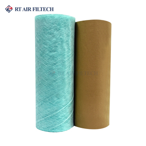 Filtre en <span class=keywords><strong>fibre</strong></span> de <span class=keywords><strong>verre</strong></span> pour cabine de <span class=keywords><strong>peinture</strong></span> en gros, rouleau personnalisé, service OEM disponible - Product Image 3
