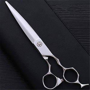 Ciseaux de coiffure professionnels GH 7 pouces en acier inoxydable 440C pour droitiers, ciseaux de salon de beauté, lame standard, origine Suzhou - Product Image 4