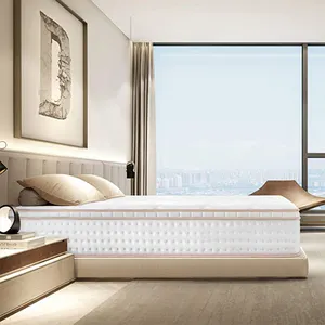 Úc giá rẻ có thể gập lại chỉnh hình Nệm matelas trong hộp vải khách sạn cao su tự nhiên Gel Bộ nhớ Bọt Túi mùa xuân nệm - Product Image 5