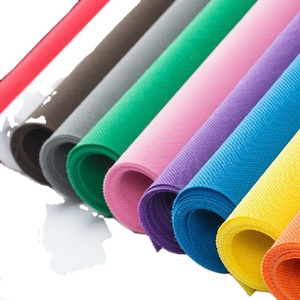 Tissu non tissé 100% polyester 120 GSM 58/60 pouces, spunbondé, respirant, poids moyen, uni, pour vêtements de sport - Product Image 5