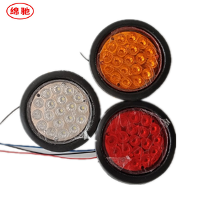 Chất lượng cao <span class=keywords><strong>LED</strong></span> 4 "inch Vòng <span class=keywords><strong>LED</strong></span> Trailer ánh sáng đuôi dừng lần lượt tín hiệu đèn 12V với giá thấp hơn - Product Image 3
