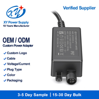 Adaptateur secteur AC/DC étanche IP67, prise UK, 12V 24V 18W 24W 36W SELV UKCA CE, éclairage LED basse tension extérieur, OEM