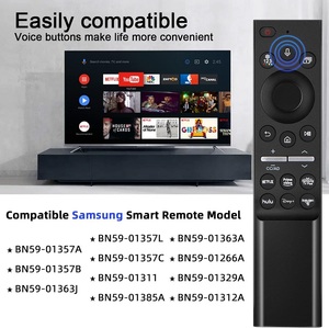 Télécommande vocale de remplacement BN59-01385A <span class=keywords><strong>2022</strong></span> pour téléviseurs intelligents <span class=keywords><strong>Samsung</strong></span> Crystal UHD QLED incurvés 4K <span class=keywords><strong>8K</strong></span> - Product Image 3