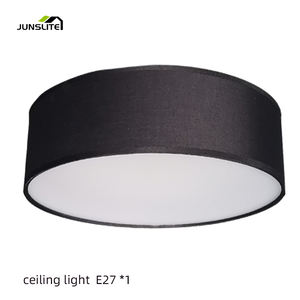 <span class=keywords><strong>Plafonnier</strong></span> en tissu rond moderne E27 d'<span class=keywords><strong>amazon</strong></span> Offre Spéciale pour <span class=keywords><strong>chambre</strong></span> à coucher - Product Image 1