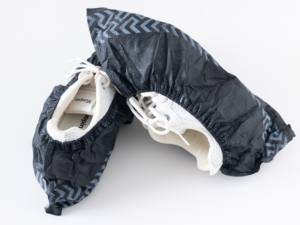 Penutup sepatu cetak anti-selip tebal sekali pakai tidak ditenun PP produk keamanan tahan debu untuk penggunaan di rumah - Product Image 4