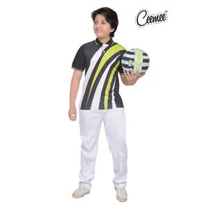 Vente chaude personnalisé blanc survêtement pantalon maillot de sport pour garçons très bon marché prix école collège sport numérique imprimé - Product Image 1