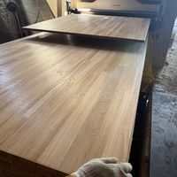 Panneau de bois lamellé en peuplier sur mesure, à jointure à doigts, haute stabilité, pour armoires modernes et design intérieur (vente en gros)
