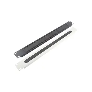 19'' 1U Rack Mount Metal Brush Panel for Server Rack Cabinet 19inch Mounting