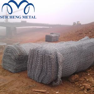 Gavión de piedra de inundación con revestimiento galvanizado para retención de gaviones de Ribera de Río Pared de caja de cesta 200x50x100 - Product Image 5