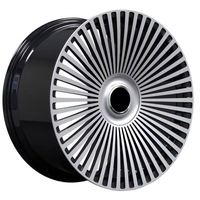 Jantes forgées de luxe 19 20 21 22 23 24 pouces 5x112 5x120, jantes en alliage polies sur mesure pour Mercedes Maybach Rolls Royce Bentley