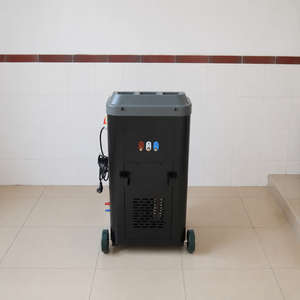 Fully Automatic R134a R1234yf AC Recovery Machine With <strong>Flushing</strong> for Auto Air Conditioning Recycle Recharge Service <strong>Station</strong> - Product Image 2