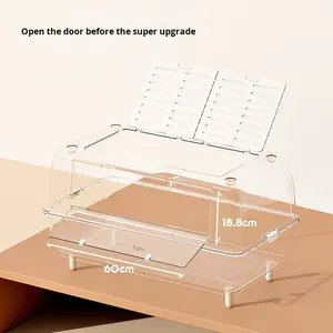 <span class=keywords><strong>Cage</strong></span> de <span class=keywords><strong>hamster</strong></span> en acrylique Tafit de 88cm pour <span class=keywords><strong>hamster</strong></span> nain, <span class=keywords><strong>hamster</strong></span> syrien avec vue entièrement transparente, petite maison de <span class=keywords><strong>hamster</strong></span> pour animaux de compagnie - Product Image 3