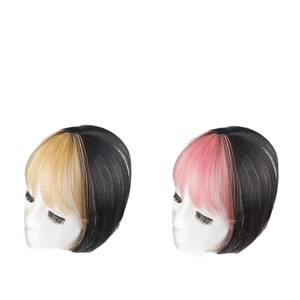 Peluca con flequillo 3D para mujer, aspecto natural, invisible, sin costuras, estilo francés, flequillo de aire, moldea cualquier forma de rostro - Product Image 2