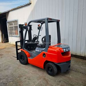 Used 2.5 Ton for FD25 <b>Forklift</b> Two Stage Mast Offroad Diesel with Hydraulic Side Shifter and 3m Lowered Fork Height - Product Image 5