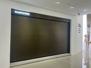 KUZI persianas enrollables de seguridad residencial de diseño moderno de alta calidad profesional Puerta de persiana enrollable de aluminio para Parque de <span class=keywords><strong>garaje</strong></span> - Product Image 6