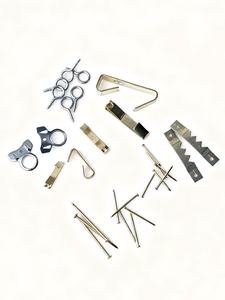 Hộ gia đình trang trí hình ảnh móc kim loại khung móc Kit 260pcs vít mắt sắt dây treo trang trí móc - Product Image 5