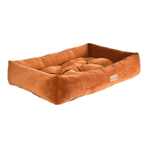 Özelleştirilmiş hizmetler pet aksesuarları ultra yumuşak kısa peluş kumaş lüks köpek yatağı çıkarılabilir kadife köpek yastık - Product Image 3