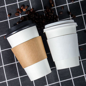 Tùy chỉnh thiết kế dùng một lần đơn tường thủ công giấy cốc cà phê in Cốc dùng một lần - Product Image 2