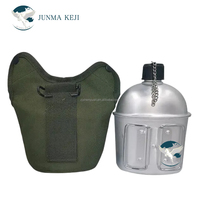 Ensemble de tasses de camping en aluminium léger, 3 pièces, kit de tasses de voyage en plein air avec sac de transport pour la randonnée, l'escalade, les loisirs
