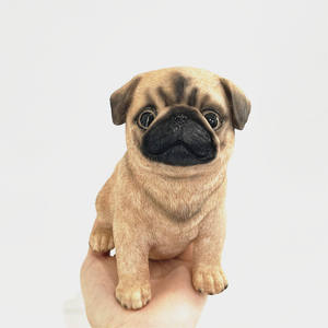 Estatua <span class=keywords><strong>de</strong></span> resina para perro <span class=keywords><strong>pug</strong></span> - Product Image 1