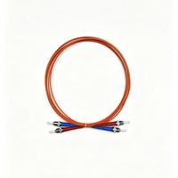 Câble de raccordement universel OM1 OM2 en fibre optique duplex sélectionnable LC SC ST FC, gaine orange, 62,5/125 50/125µm, multimode