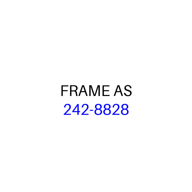 242-8828 2428828 Frame As