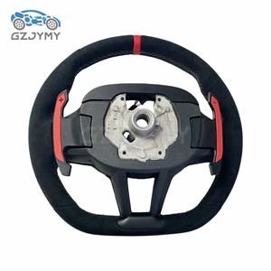 <span class=keywords><strong>Volant</strong></span> en Alcantara et fibre de carbone pour <span class=keywords><strong>Audi</strong></span> <span class=keywords><strong>S</strong></span> <span class=keywords><strong>Line</strong></span>, <span class=keywords><strong>volant</strong></span> RS3 8V, RS4 B9, RS5 B9, RS6 C8, RS7 C8, RS Q8, fond plat - Product Image 4