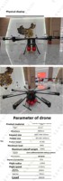LEABON UAV Pemadam Kebakaran Berbusa Berbasis Air Kelas A Beban Muat Besar 100kg Operasi Cerdas
