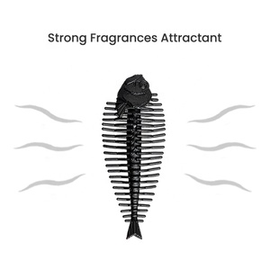 Hot Bán 6Cm/2G Mềm Worms Bait Nhân Tạo Bass Mặn Và Cá Mềm Mồi Câu Cá Mồi - Product Image 6