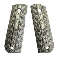 Fournisseur direct d'usine, poignées Punisher G10 de taille standard usinées avec précision par CNC pour le tir