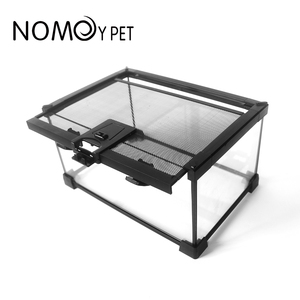 NOMOY PET новый прозрачный корпус для рептилий, резервуар для геккона, стеклянная террариумная клетка для рептилий, YL-07 - Product Image 3