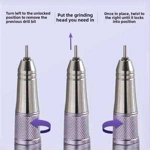 40000RPM Portable <b>Nail</b> Drill Professional Rechargeable <b>Nail</b> Equipments High Quality Brushless Turbine for Manicure Pedicure New - Product Image 5