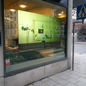 Quality 3D <strong>Hologram</strong> Film Adhesive Mirror Foil Rear Projection Mirror Film for <strong>Shop</strong> <strong>Window</strong> - Product Image 4