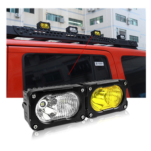 2Pcs <span class=keywords><strong>Led</strong></span> Vỏ Hổ Phách 20W <span class=keywords><strong>3</strong></span> Inch Lái Xe Ánh Sáng Màu Vàng Ánh Sáng Trắng <span class=keywords><strong>LED</strong></span> Bumper Side <span class=keywords><strong>Lights</strong></span> - Product Image 5