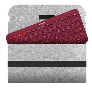 Tastatur hülle Tasche Kompatibel mit Logitech <span class=keywords><strong>K380</strong></span> K480 K580 K780 Drahtlose Tastatur Travel <span class=keywords><strong>Bluetooth</strong></span> Wireless Keyboard Case - Product Image 1