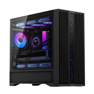 Caja de computadora SAMA <span class=keywords><strong>PC</strong></span> de vidrio templado ATX CPU Gaming Gabinete de <span class=keywords><strong>PC</strong></span> de escritorio Chasis de computadora con pantalla - Product Image 1