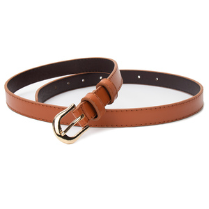 Cinture in Pelle PU da 2,0 cm <span class=keywords><strong>per</strong></span> Jeans, Pantaloni e Abiti con Fibbia in Lega Dorata alla Moda, <span class=keywords><strong>Cintura</strong></span> in Pelle <span class=keywords><strong>per</strong></span> Donna - Product Image 4