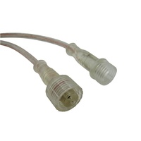 Projet d'éclairage de rondelle murale connecteur M12 étanche 5 broches connecteur de fil LED mâle femelle 5 voies connecteur LED IP65