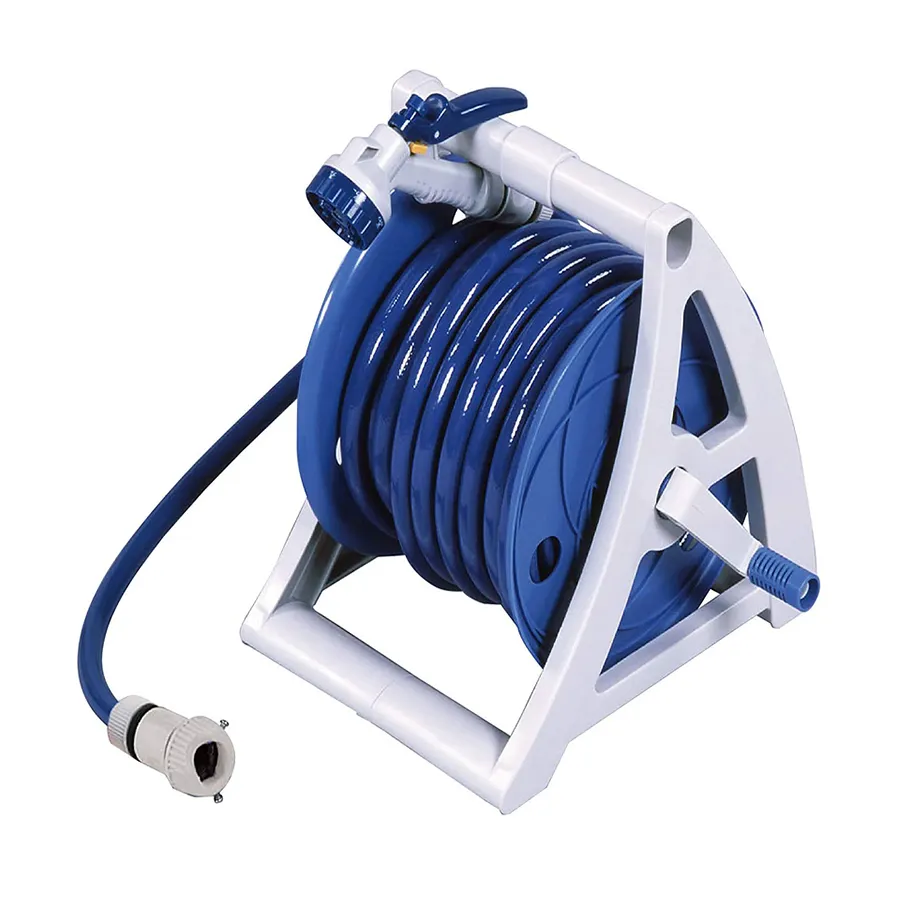 Multiple water's patterns hose reel garden water nozzle sprinkler