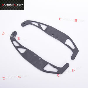 Para <span class=keywords><strong>Audi</strong></span> A4 B8 A3 8P S3 A5 A6 <span class=keywords><strong>S6</strong></span> <span class=keywords><strong>C6</strong></span> Q5 A8 R8 TT TTS Volante de coche Palanca de cambios de carbono Extensión de engranaje - Product Image 6