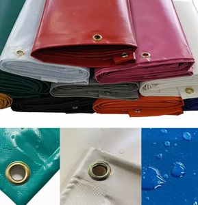 HONG YING Housse de protection anti-moisissure pour bateau, bâche en <span class=keywords><strong>PVC</strong></span> enduit pour extérieur, coupe-vent, unie, poids moyen - Product Image 3