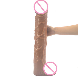 Nuevo Diseño de Juguete Sexual, Superficie Lisa, Silicona de Grado Médico, Godemichel, Fácil de Limpiar, Dildo de Silicona de Emulación para Mujeres - Product Image 2