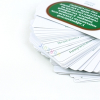 Cartes de jeu personnalisées avec petits jetons, en papier, de qualité supérieure, nouvelle collection, pour fête à domicile et voyage