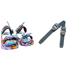 Sangle de fixation pleine longueur avec boucles en plastique ou en métal de 18 cm à 50 cm pour accessoires de fixation de skateboard et de snowboard <span class=keywords><strong>Freestyle</strong></span> - Product Image 2