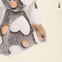 Sugar Glider Thermique Double Couche Hamac Suspendu Petit Hamac pour Animaux de Compagnie Sac de Couchage Suspendu pour Écureuils