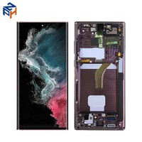 Suku Cadang Ponsel Layar LCD untuk Samsung S22 Paket Layanan Layar Ponsel untuk S22 Ultra LCD